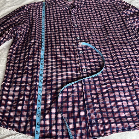 Johnston & Murphy cotton LS shirt, L - Picture 13 of 16